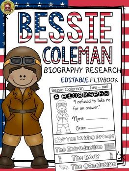 BLACK HISTORY: BIOGRAPHY: BESSIE COLEMAN by Teach2Tell | TpT