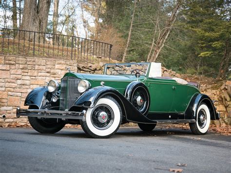 RM Sotheby S 1934 Packard Super Eight Coupe Roadster Amelia Island 2017