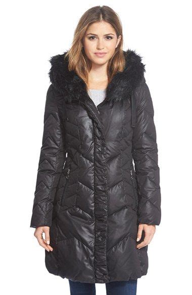 T Tahari Mia Faux Fur Trim Hooded Down Coat Nordstrom Mia 3