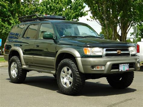 2000 Toyota 4runner Limited 4x4 V6 Rear Diff Locks Lifted Excel Con