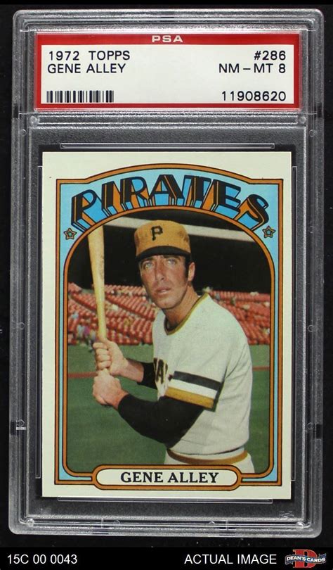 Topps Gene Alley Gene Alley For Sale Online Ebay