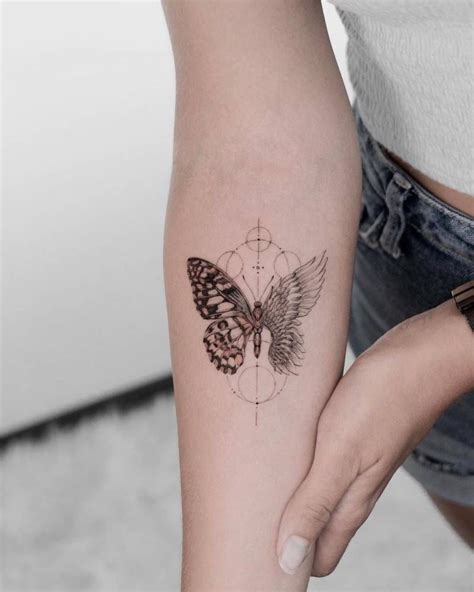 Leg Tattoos Women Baby Tattoos Mini Tattoos Small Tattoos Butterfly