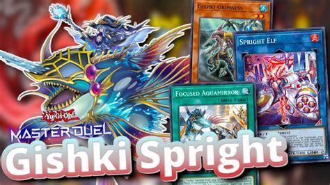 Gishki Spright Replay Decklist YU GI OH MASTER DUEL ITA YouTube