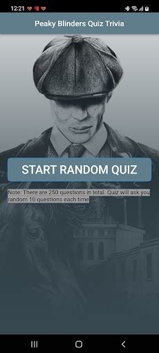 「peaky Blinders Quiz Trivia」 Androidアプリ Applion