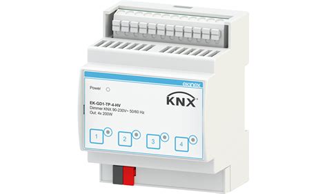 KNX Dimmer 90 230V 50 60Hz 4 Channels Dimmer Ekinex