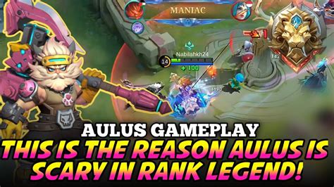 26 KILL MANIAC USE AULUS IN LEGEND RANK THE ENEMY IS POWERLESS Aulus