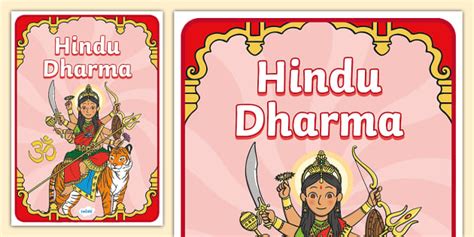 Hinduism Display Poster Teacher Made Twinkl