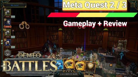 Oculus Meta Quest 2 3 Demeo Battles Gameplay Review My Favorite