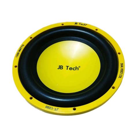 Jual JB Tech JT 1200 Doble Coil Magnet Besar Subwoofer 12 Inch Audio