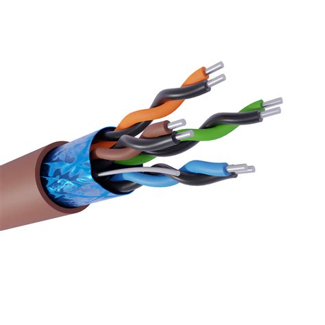 Signalkabel PTS CTS HF 4x2x0 6 Mm Brun JMV Cables Webshop