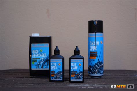 Gama De Lubricantes Y Desengrasante Shimano De La Mano De Unos