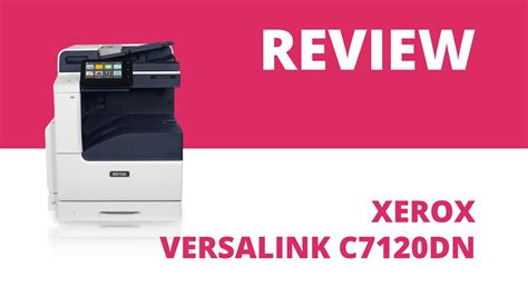 Xerox Versalink C Dn A Colour Multifunction Laser Printer Youtube