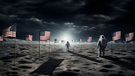 How Many Flags Are On The Moon