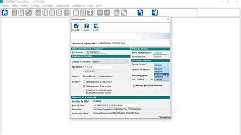 Crear Una Empresa Nueva En Contpaqi Contabilidad YouTube