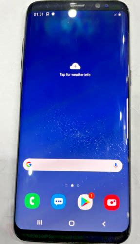 Samsung Galaxy S8 Sm G950f 64gb Midnight Black Unlocked Excellent