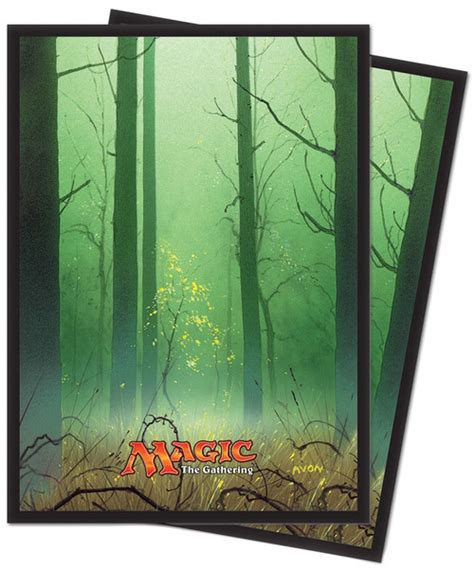 Ultra Pro Magic The Gathering Mana 5 Forest Standard Card Sleeves 80