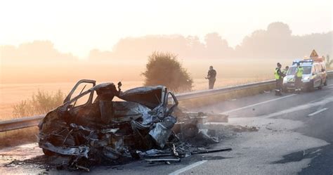 Francja Tragiczny Wypadek Furgonetki Zarejestrowanej W Polsce RMF 24