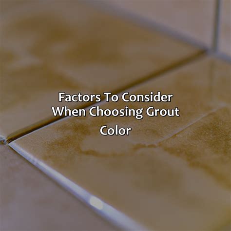 What Color Grout To Use With Beige Tile Colorscombo