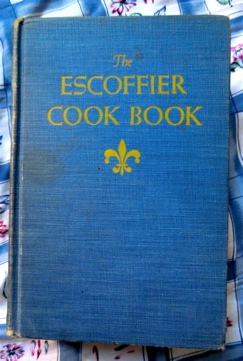 SOLD Vintage French Recipe Book 1941 The ESCOFFIER COOKBOOK With 2 973