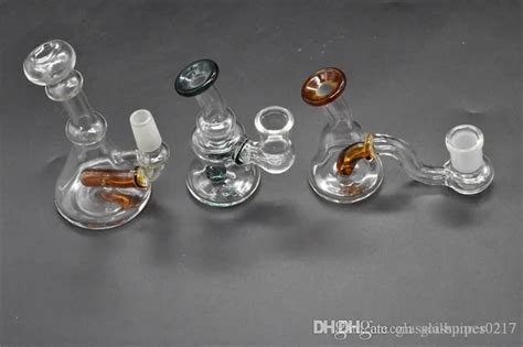 Mini Glass Oil Burner Bong Pipe Small Burners Pipes Bubbler Dab Rigs Oil Rig For Smoking Hot