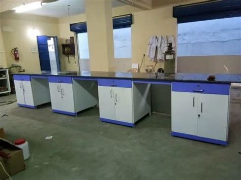 MS Mild Steel Powder Coated Modular Lab Furniture For Laboratory At Rs