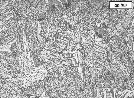 Microstructure Of The Crmob Steel A As Cast And After Cooling At B