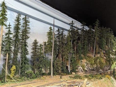 Ho Scale Model Railroad Scenery Trees Ebay