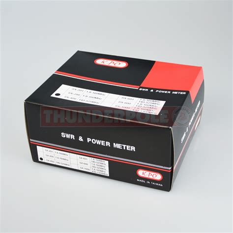 K Po Sx400 Swr Power Meter Thunderpole