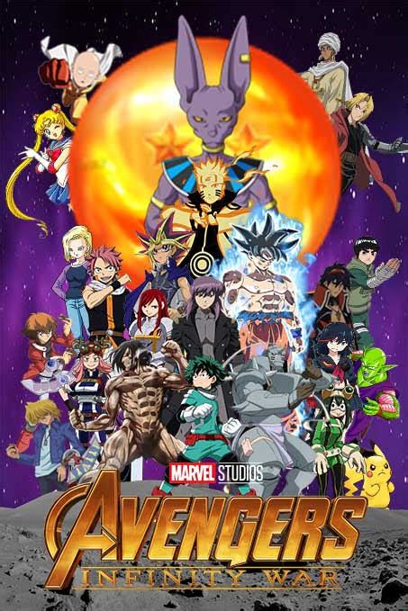 Anime Avengers Infinity War: by 2006slick on DeviantArt