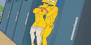 Housewife Marge Moans With Pleasure When Streams Of Hot Sperm Fill All Her Holes Toons Anime