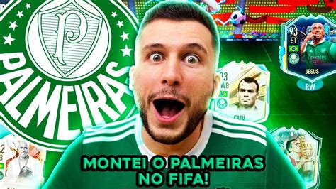 MONTEI O TIME DO PALMEIRAS NO FIFA E JOGUEI O FUT CHAMPIONS FIFA 23