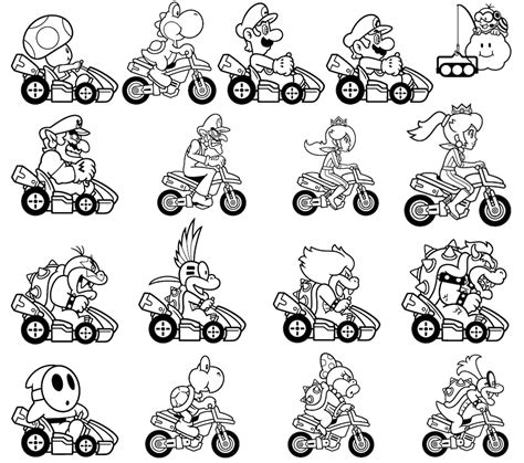 Bundle Super Mario Kart Svg Png Mario Bros Svg Design Boxmediart Svg