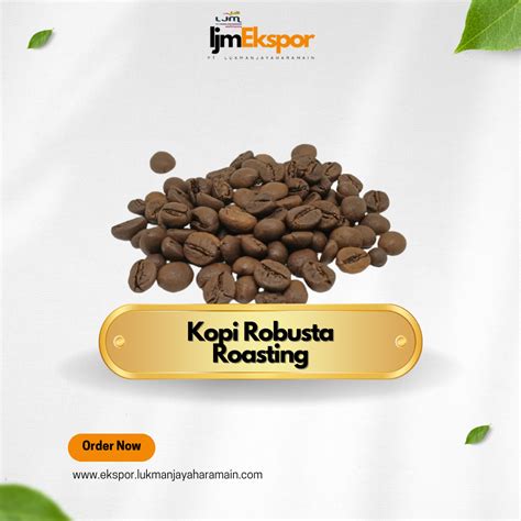 Roasted Robusta Coffee Inaexport