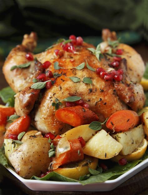 Whole Chicken With Garnishes Recipe Eat Smarter Usa