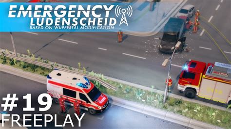 EMERGENCY 5 MODS Lüdenscheid Linzing 19 LKW Unfall Gameplay no