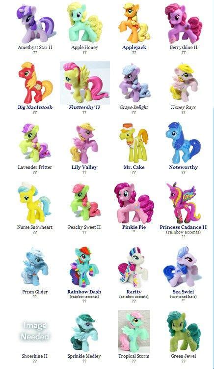 Wave 9 My Little Pony Names, My Little Pony Poster, My Little Pony ...