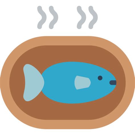 Icono De Pescado Basic Miscellany Flat