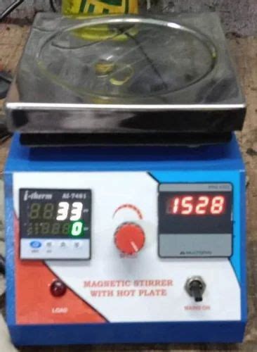 Digital Magnetic Stirrer Hot Plate At Piece Magnetic Stir Plate In New Delhi ID