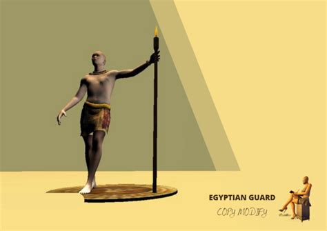 Second Life Marketplace Character Entrance Egyptian Guard Only 4 Impact