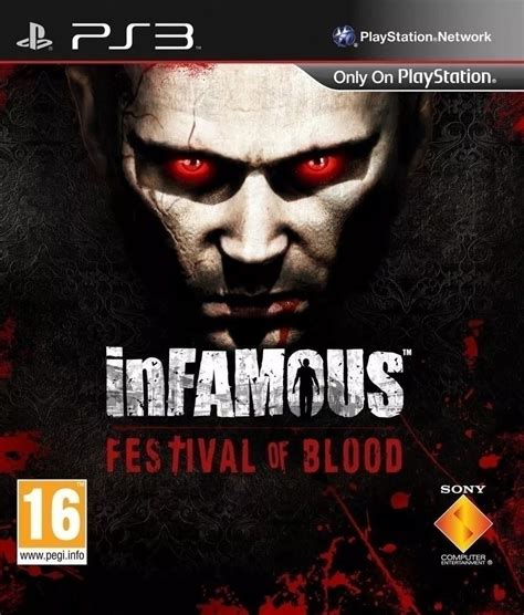 PS3 INFAMOUS FESTIVAL BLOOD MÍDIA DIGITAL