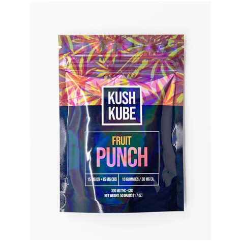 Kush Kube Pineapple Strawberry Thc Gummies