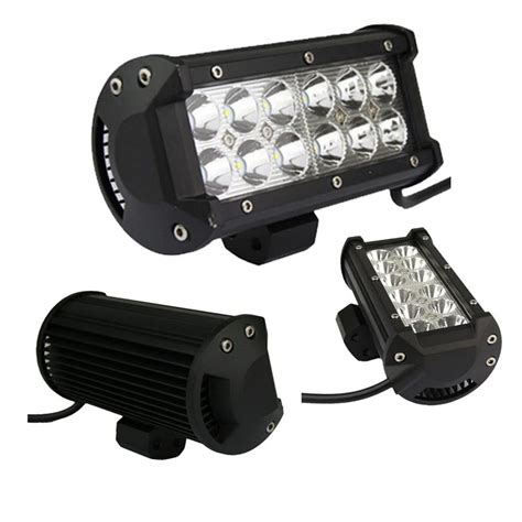 Pcs Inch W Led Work Light Bar For Indicators Motorcycle Driving