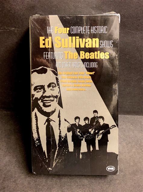 The Four Complete Historic Ed Sullivan Shows Featuring The Etsy