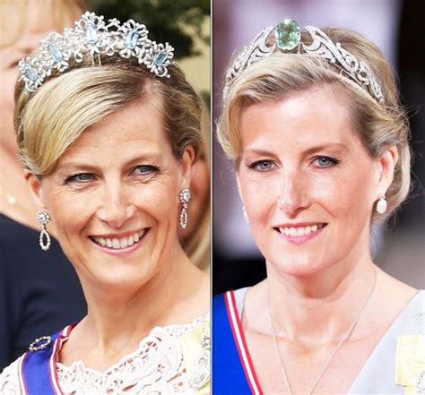 Sophie Countess Of Wessex Queens ‘favourite £15 Million Aquamarine Tiaras Revealed