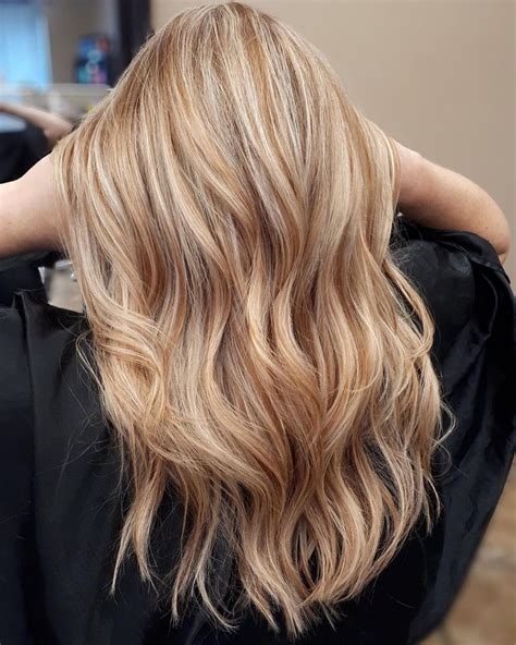 Strawberry Blonde Highlights On Dirty Blonde Hair