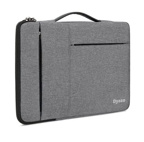 Dyazo 15 To 156 Inch Laptop Sleevecover With Handle And Two Front Accessories Pockets