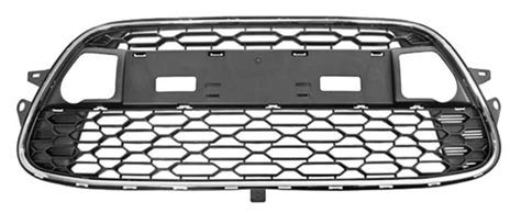 Grille Calandre Centrale Citro N C Ii Phase Noire Chrom E