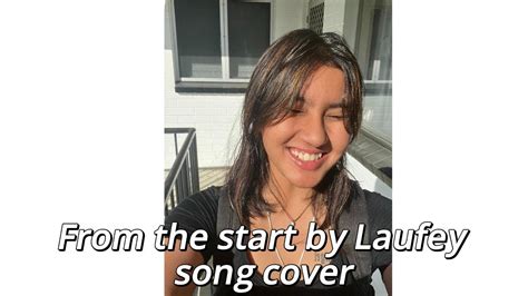 From The Start By Laufey Song Cover Songcover Singing Laufey Youtube