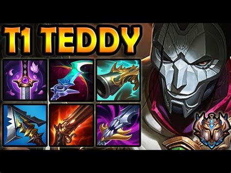 T1 Teddy JHIN ADC Vs LUCIAN Quadrakill Ranked Korea YouTube