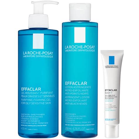 La Roche Posay Effaclar 3 Step Anti Blemish Routine Kit La Roche